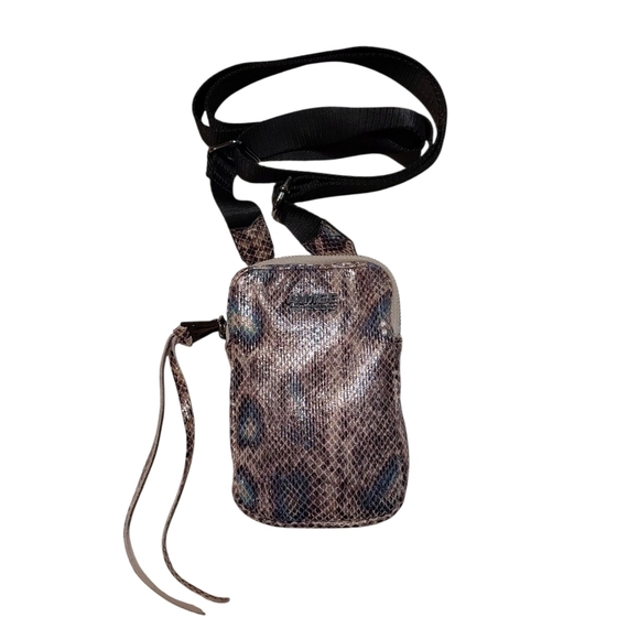 Aimee Kestenberg Rainbow Mystic Snake Print Crossbody Bag - Picture 1 of 12